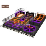 Large Trampoline Park Supplier - Kids Free Jumping Bouncy