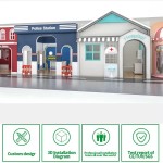 Soft Play Area Supplier - Children's Plastic Role-Play Dollhouse