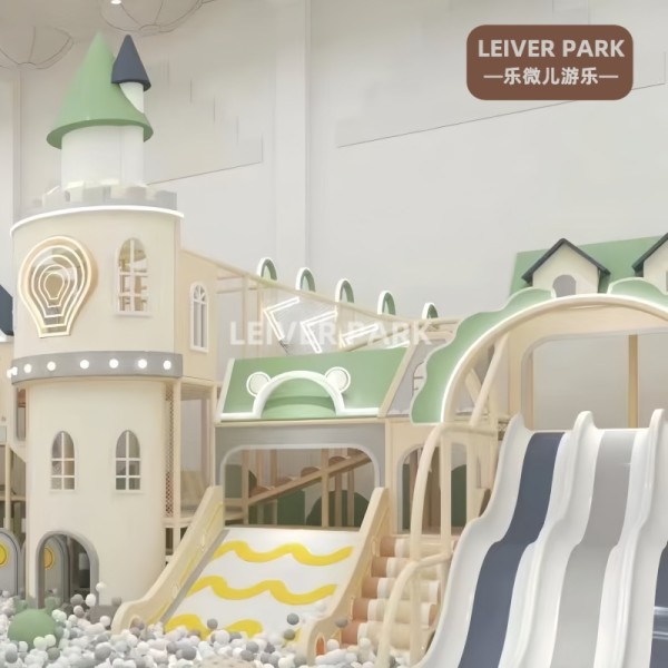 Soft Play Equipment Manufacturer - Indoor Athletic Double Slide