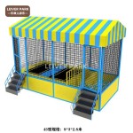 Fitness Trampoline Supplier - Customized Indoor Outdoor With Slides