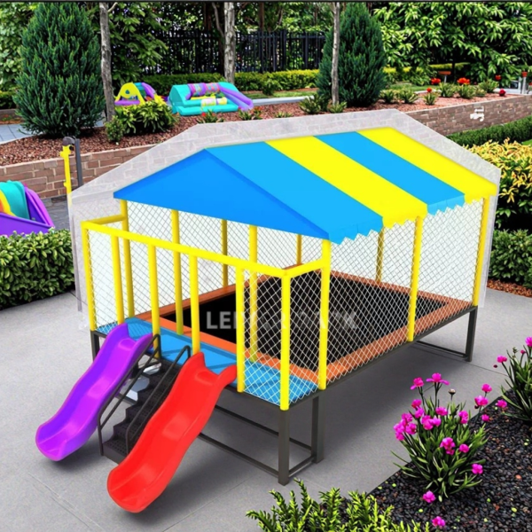 Children's Trampoline Factory - LEIVER PARK 3x3m Customizable