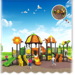 Commercial Playground Equipment Factory - Plastic Slide Galvanized Metal