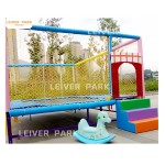 Kids Outdoor Trampoline Supplier - 4x4m Customized Soft Play Set