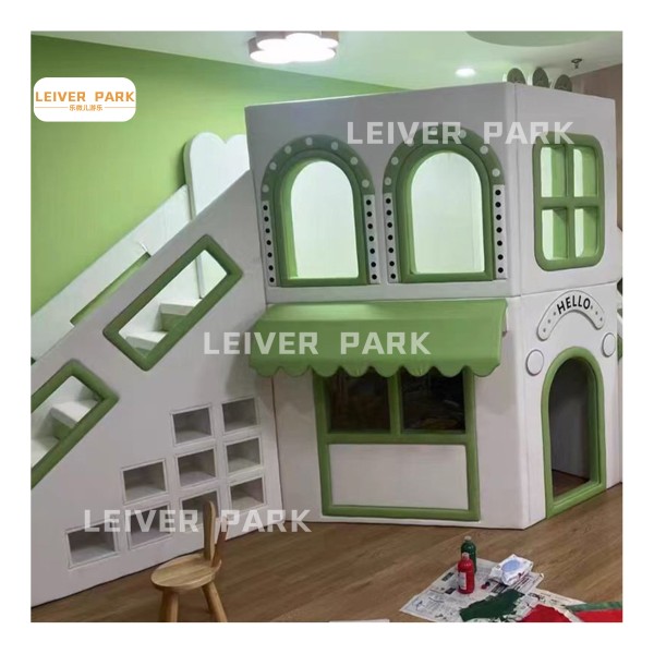 Toddler Playground Supplier - CE Certificated Slide Sets Soft Play