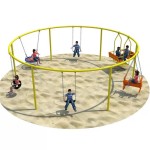 Art Swings Factory - Creative Flip Circular Children's Art Swings