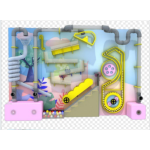 Custom Wall Manufacturer - Customized Cartoon Transparent Ball Wall