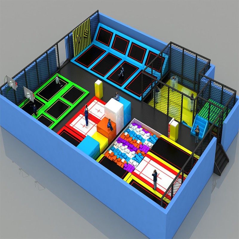 Elastic Bed Supplier - Professional Trampoline Elastic Bed Amusement