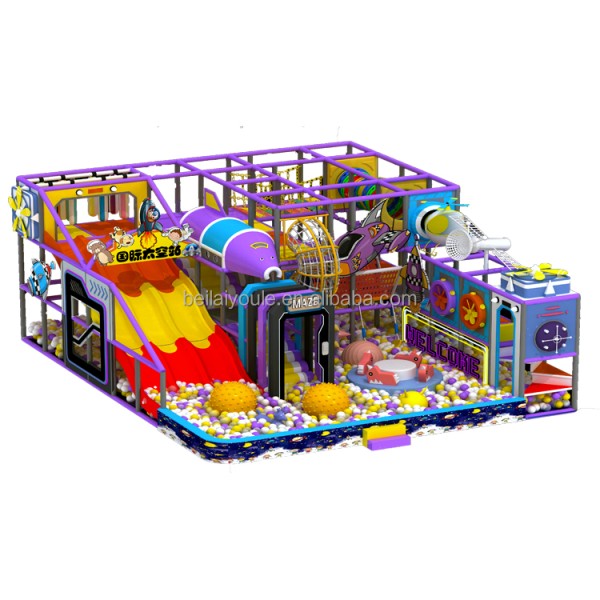 Play Center Supplier - Commercial Kids Indoor Playground Plastic