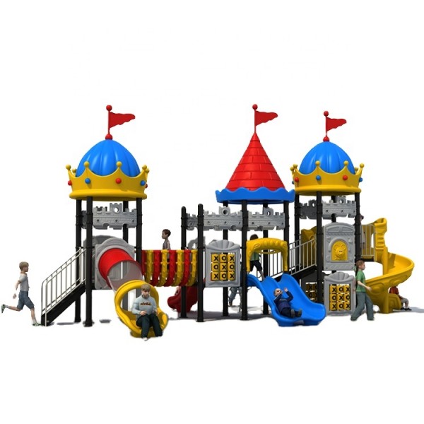 Metal Frame Slide Manufacturer - Durable Commercial Children Metal Frame