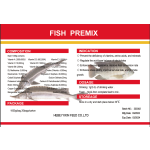 Aquaculture Fish Vitamins and Minerals Premix Powder Supplement for Fish Shrimp Relieve Stress