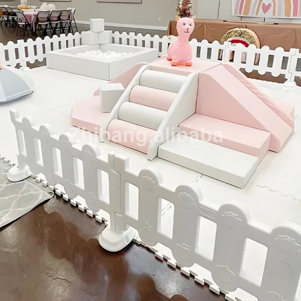 Indoor Soft Play Equipment Supplier - Pastel Ball Pit Modular Area