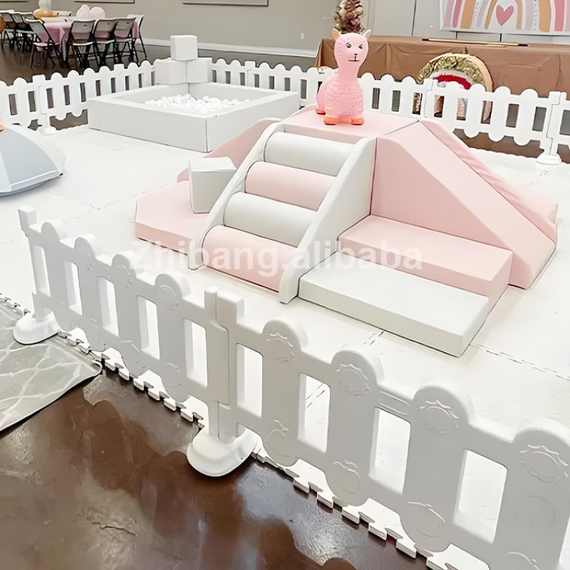 Indoor Soft Play Equipment Supplier - Pastel Ball Pit Modular Area