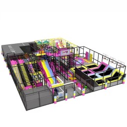 Trampoline Park Equipment Factory - Outdoor Playground Amusement Park