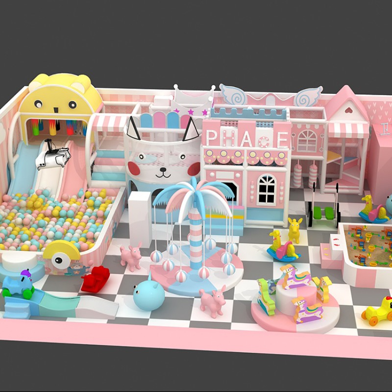 Indoor Playground Equipment Supplier - Customized Small Games Slides