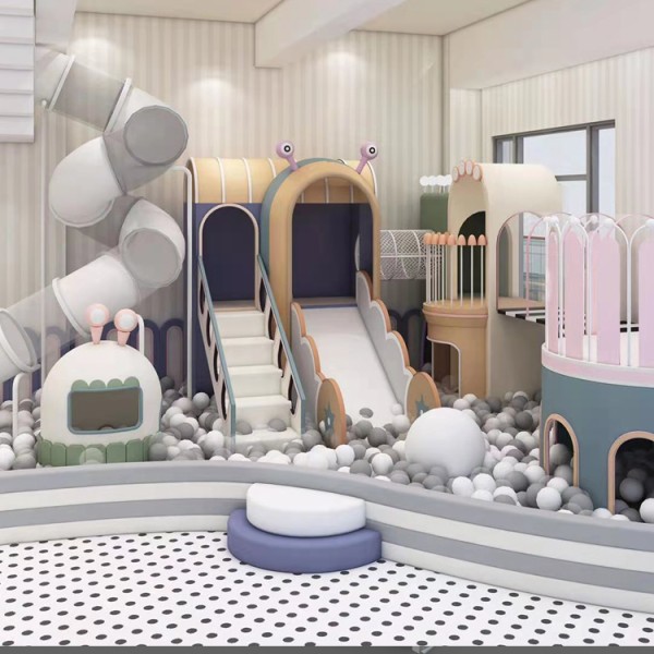 Soft Playground Manufacturer - 200 Sqm Commercial Kids Play Area