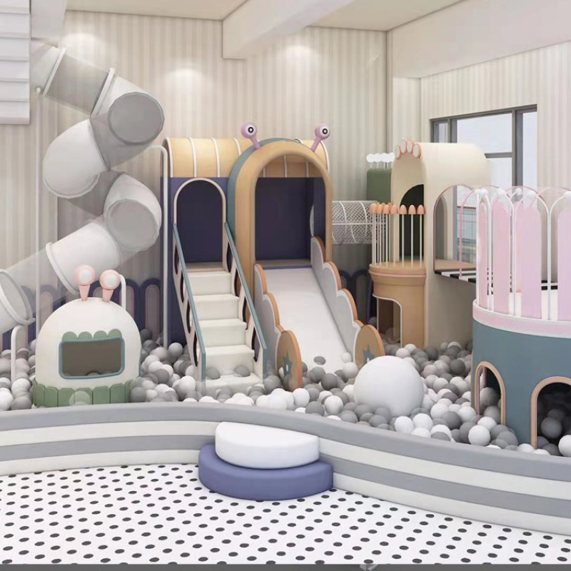 Soft Playground Manufacturer - 200 Sqm Commercial Kids Play Area