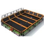 Trampoline Park Factory - Outdoor Jumping Indoor Amusement Park