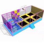 Trampoline Park Factory - Outdoor Jumping Indoor Amusement Park