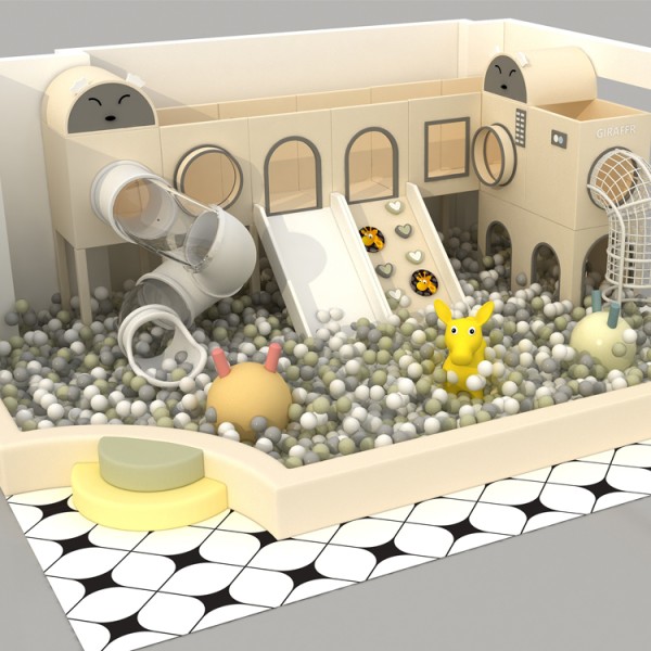 Soft Playground Equipment Factory - 100 Sqm Toddler Softplay China