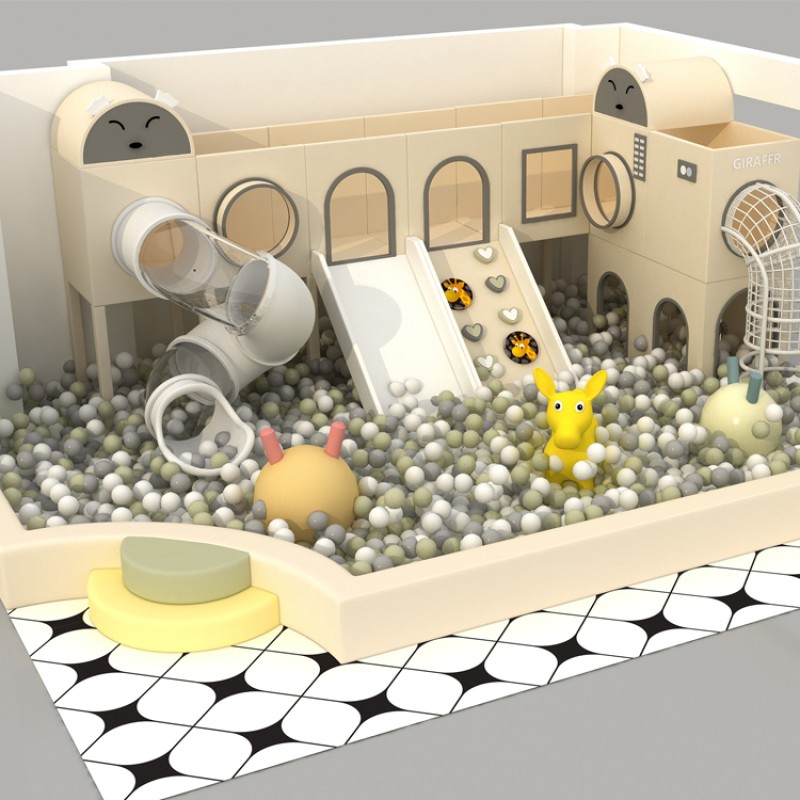 Soft Playground Equipment Factory - 100 Sqm Toddler Softplay China