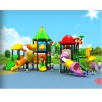 Outdoor Playground Manufacturer - Large Kids Water Slide Amusement