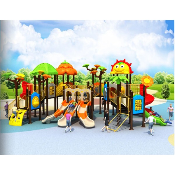 Outdoor Amusement Equipment Factory - Large Water Slides Playground