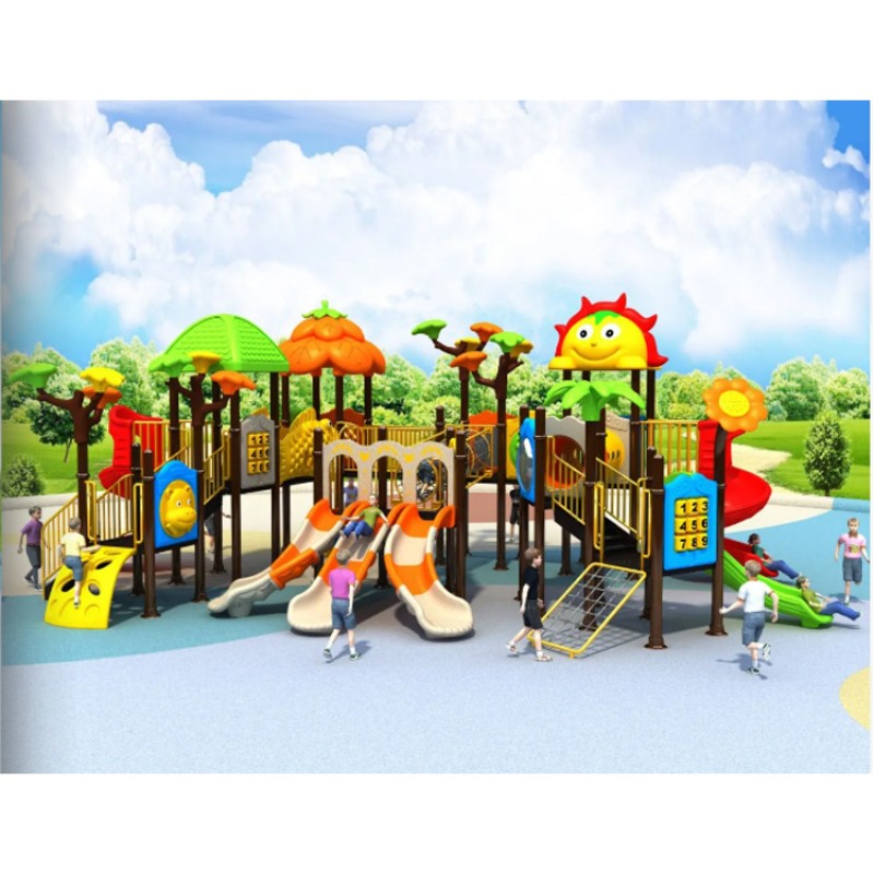Outdoor Amusement Equipment Factory - Large Water Slides Playground