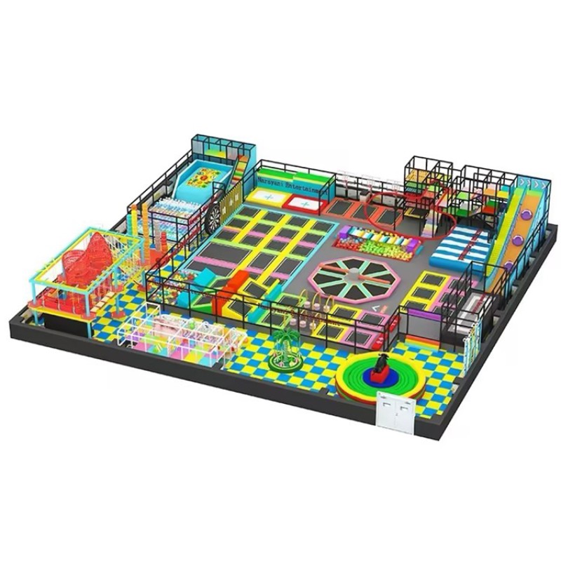 Indoor Trampoline Manufacturer - Commercial Full Adults Playground