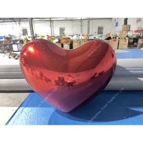 Heart Shape Supplier - Heart Shape Laser Ball Inflatable Metallic