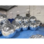 Disco Mirror Supplier - Giant Gold Silver Disco Floating Mirror