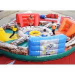 Bungee Run Supplier - Kids Adults Bungee Run Inflatable Sports