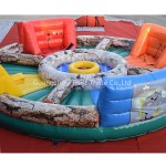 Bungee Run Supplier - Kids Adults Bungee Run Inflatable Sports