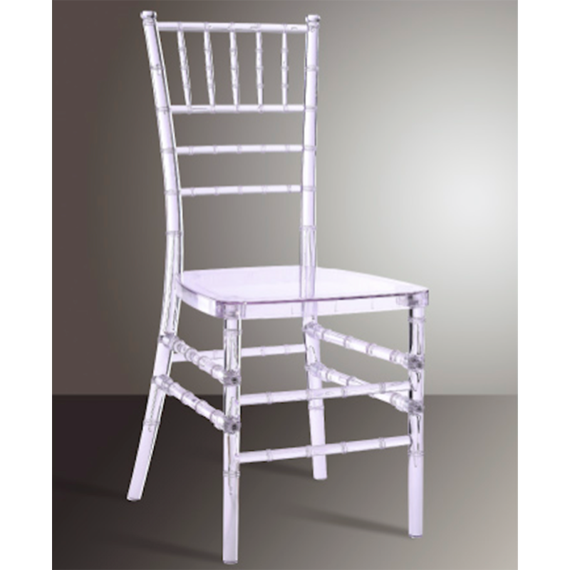 Tiffany Chair Factory - Tiffany Napoleon Chair Transparent Crystal