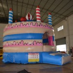 Wholesale Bounce House Supplier - Cake Bounce House with Blower
