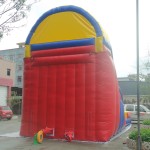 Inflatable Slide Factory - New Design Red Blue Slide Combo