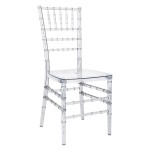 Tiffany Chair Factory - Tiffany Napoleon Chair Transparent Crystal