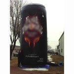 Beer Bottle Factory - 6m Giant Inflatable Beer Bottle Balloon