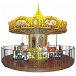 Electric Carousel Supplier - Electric Merry Go Round 3 Seats