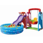 Playhouse Manufacturer - Good Quality Children Playhouse with Slide