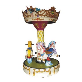 Mini Carousel Supplier - Outdoor 3 Seats Mini Carousel Rides