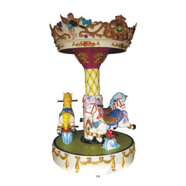 Mini Carousel Supplier - Outdoor 3 Seats Mini Carousel Rides