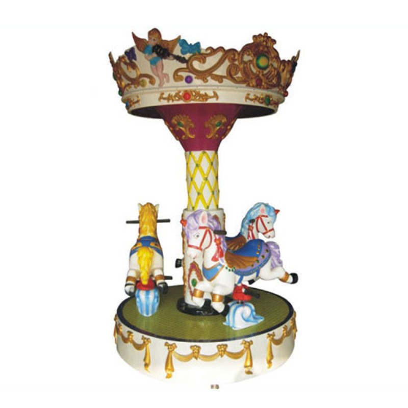 Mini Carousel Supplier - Outdoor 3 Seats Mini Carousel Rides
