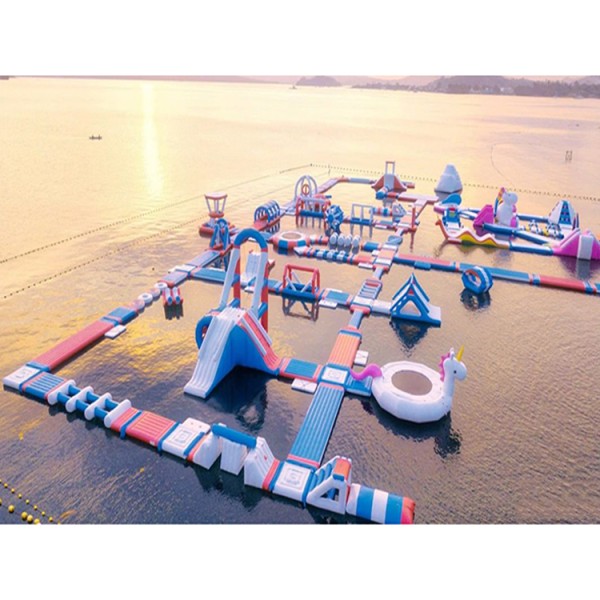 Water Obstacle Factory - Inflatable Water Obstacle Course Floating