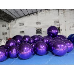 Disco Mirror Supplier - Giant Gold Silver Disco Floating Mirror