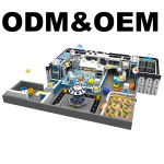 Indoor Playground Manufacturer - Factory Promotion 50-Person Capacity