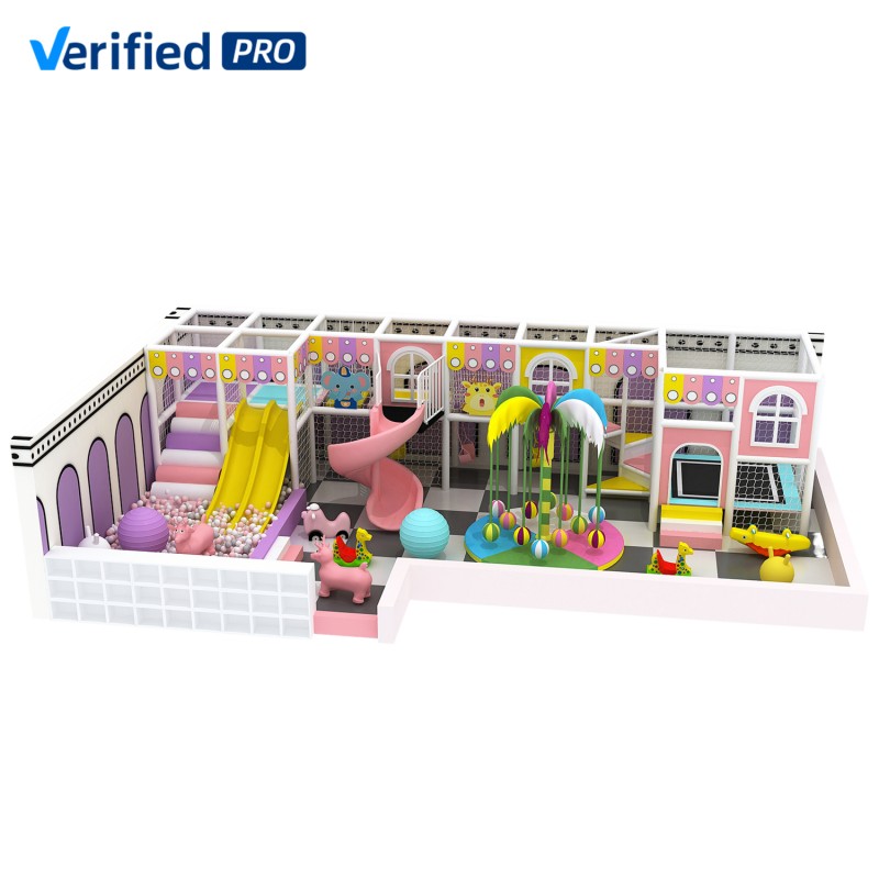 Indoor Playground Equipment Manufacturer - Naughty Castle Ball Pit Slide