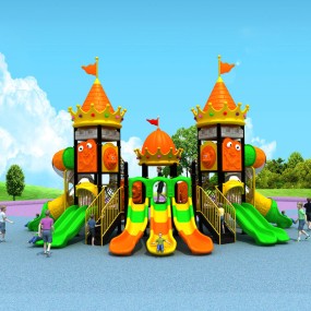 Slide Playground Supplier - Outdoor Amusement Commercial Equipment