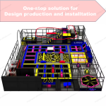 Indoor Trampoline Park Manufacturer - Customized PVC Ninja Foam Pits
