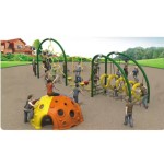 Amusement Equipment Supplier - Kids Outdoor Gym Plastic Playsets