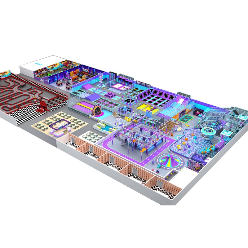 Indoor Trampoline Park Manufacturer - 5000 Sqm Durable Safe Equipment